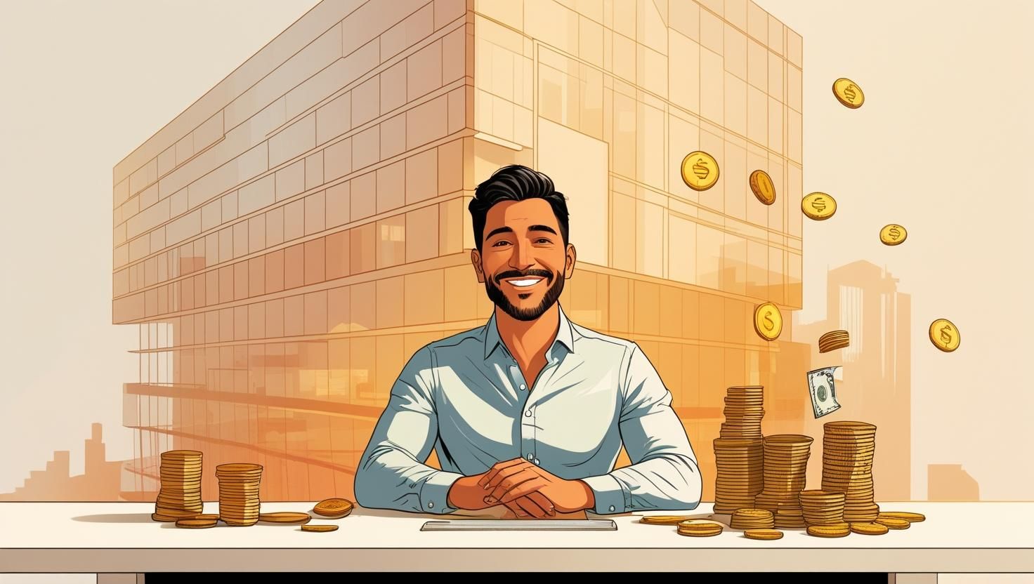 A visual representation of how virtual assistants help small businesses save money.