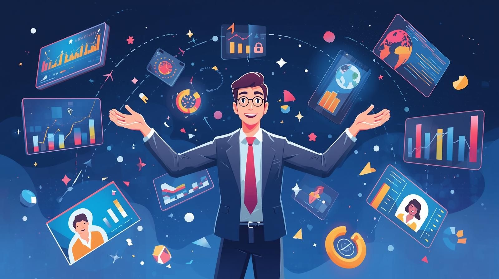 An overview image representing the role of an account manager.