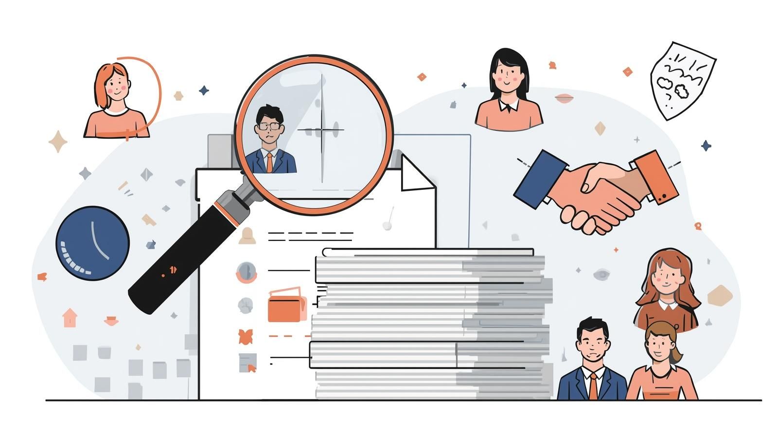 An illustration showing a virtual assistant working on an e-commerce platform, representing the role of virtual assistants in e-commerce.