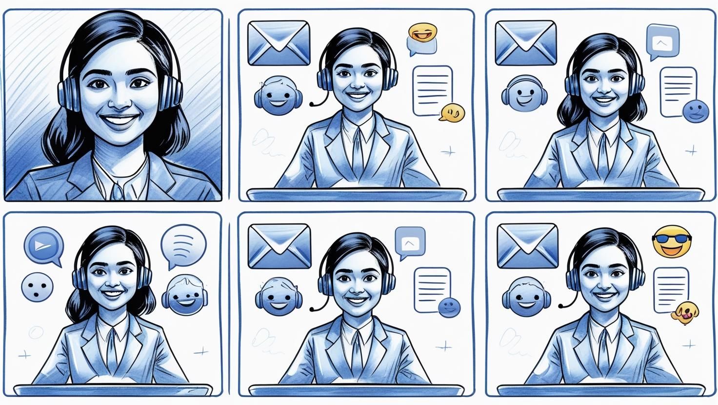 A virtual assistant assisting with customer inquiries to enhance customer service.
