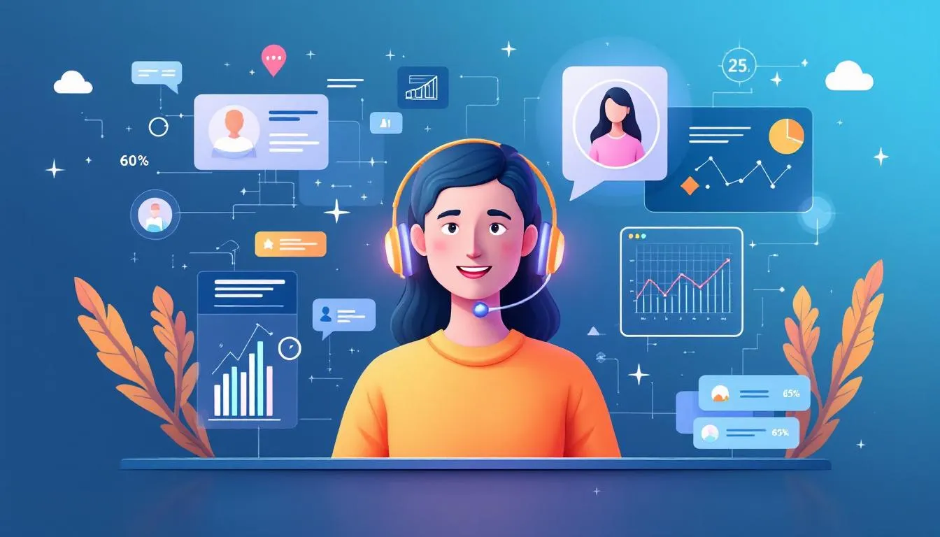 A graphic illustrating how ecommerce virtual assistants boost sales.